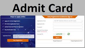 NTA UGC NET 2022 Admit Card Downlod
