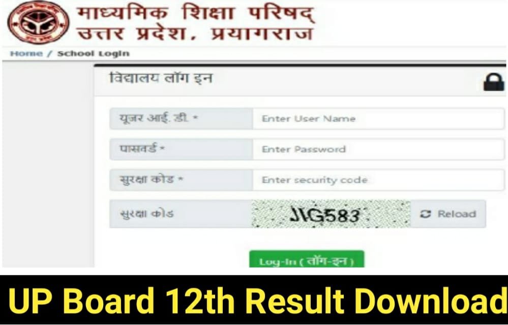 UP Board 12th Result 2022