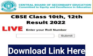 CBSE Board 10th 12th Result 2022
