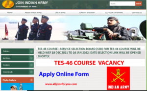 Army TES Recruitment 2022