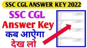 SSC CGL Answer Key 2022