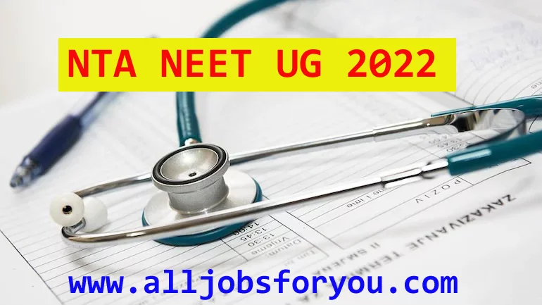 NEET UG Online Form 2022