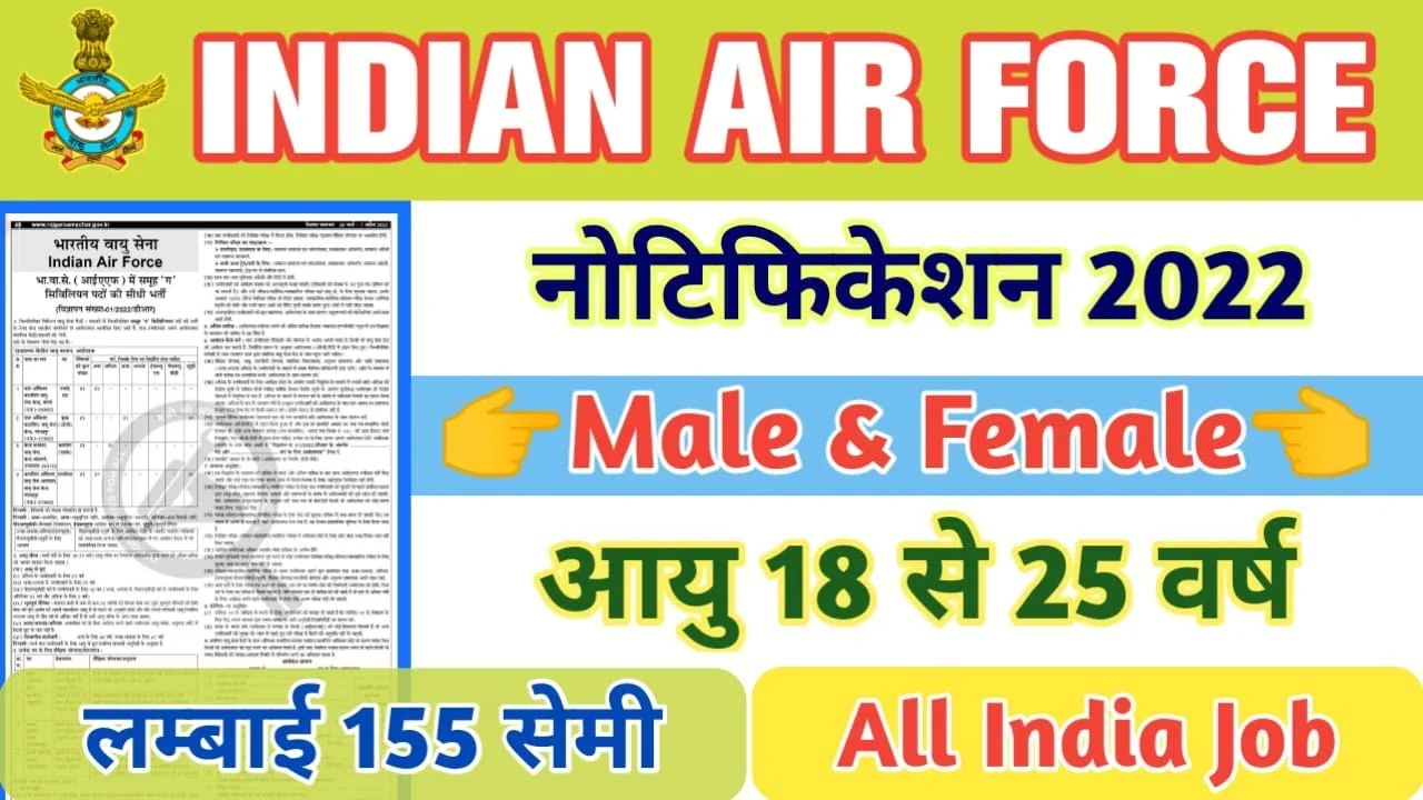 Indian Air Force LDC Recruitment 2022