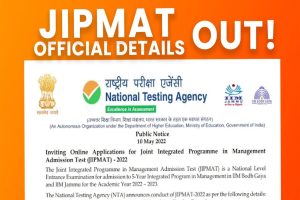 NTA JIPMAT 2022 Online Form