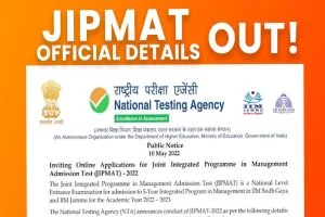 NTA JIPMAT 2022 Online Form