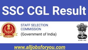 SSC CGL Tier 1 Result Date 2022