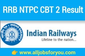 Railway NTPC CBT 2 Result Date 2022