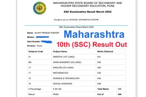 Maharashtra Board SSC Result 2022 Released 