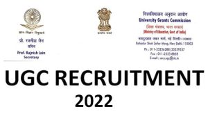 UGC NET Recruitment 2022
