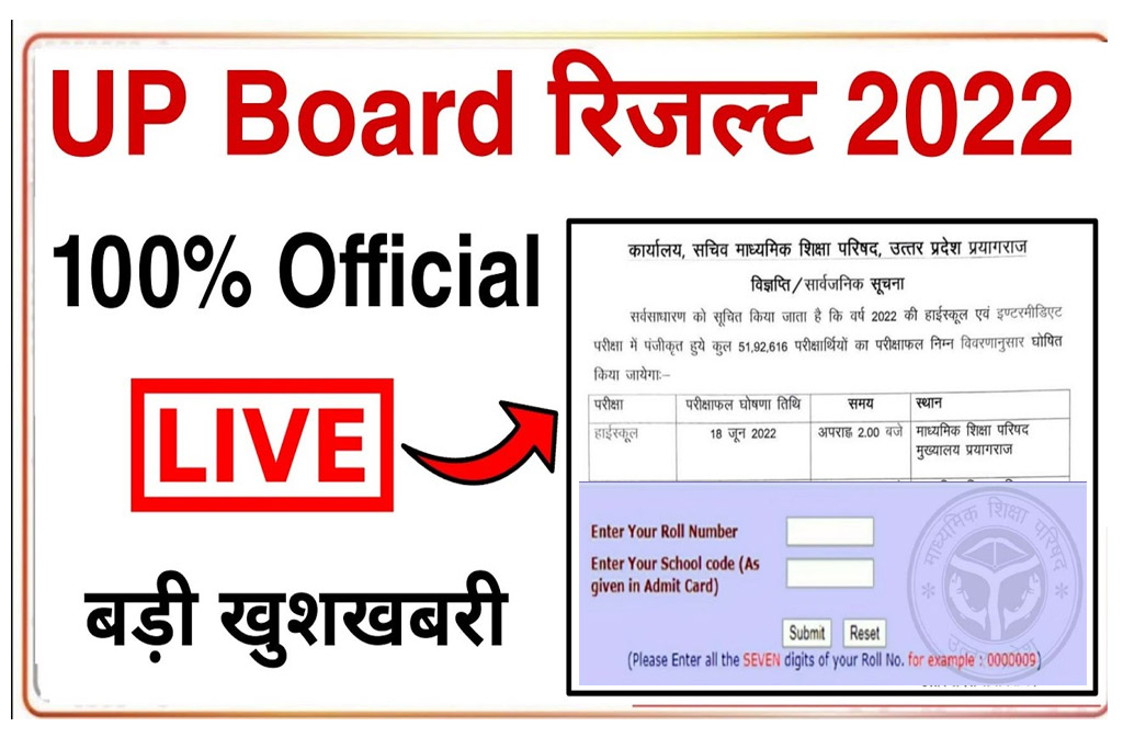 UP Board 10th 12th Result Date Out