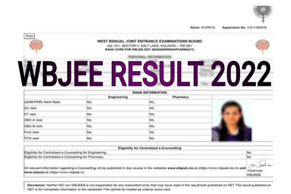 WBJEE Result 2022 Check From This Website wbjeeb.nic.in, Expected Cut