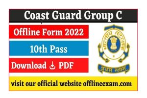 Indian Coast Guard Recruitment 2022 Sarang Lascar