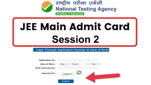 JEE Main Session 2 Admit Card 2022