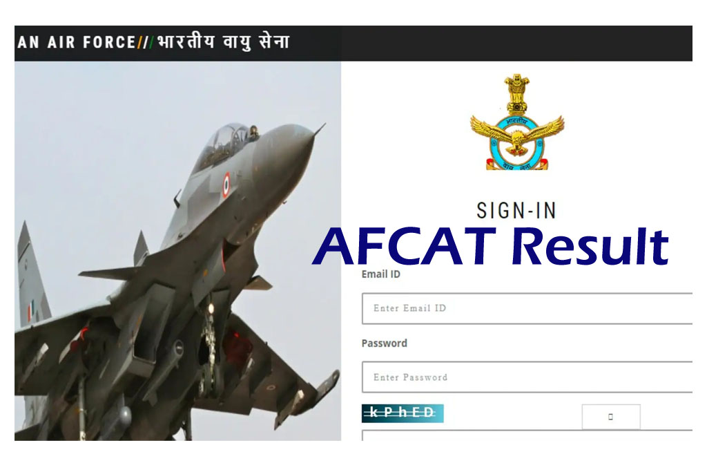 Air force AFCAT Result 2022