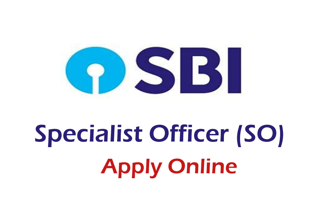 SBI SO Online Form 2022