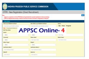 APPSC Group 4 Recruitment 2022 Online