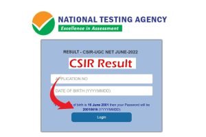 NTA CSIR UGC NET Result 2022