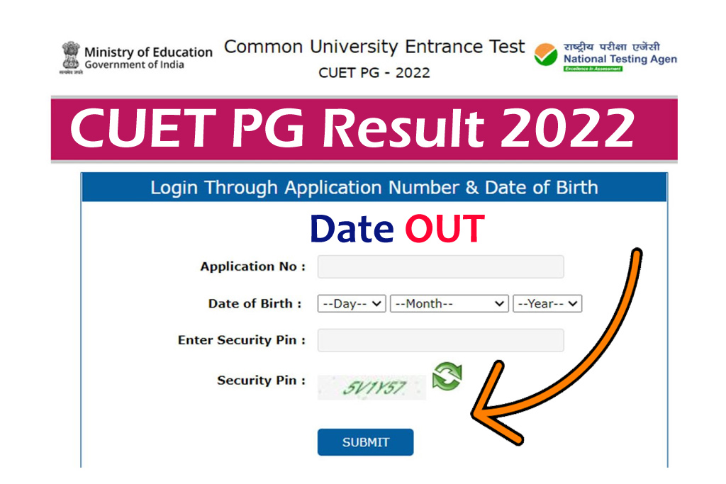 CUET PG Result 2022 Date OUT
