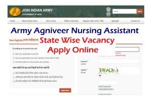 Army Agniveer Nursing Assistant Online Form 2023