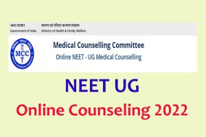 NEET Counselling 2022