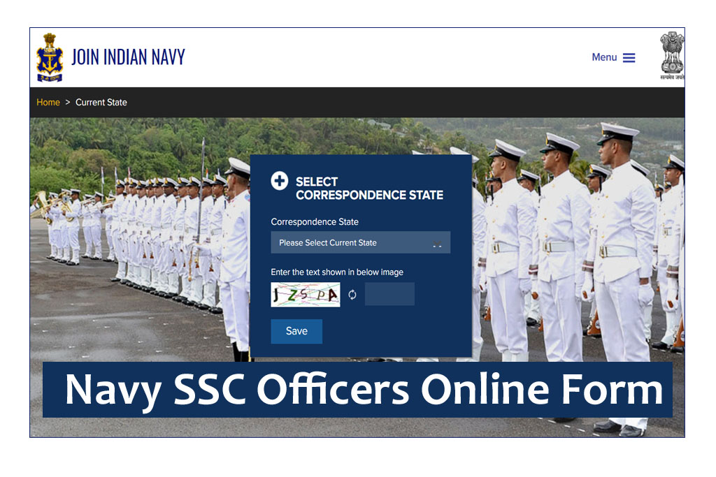 Navy SSC Officers Online Form