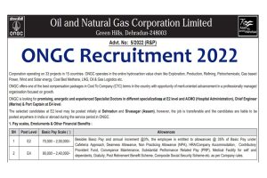 ONGC MO Recruitment 2022