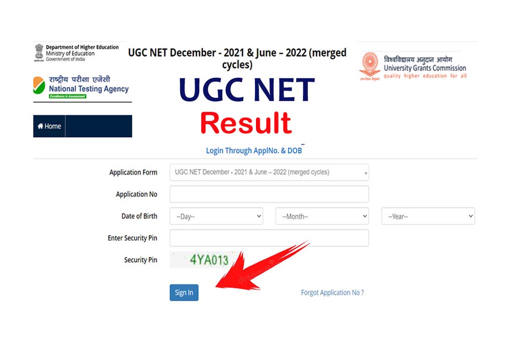 NTA UGC NET Result 2022
