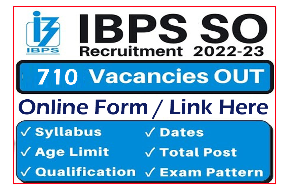 IBPS SO Online Form 2022