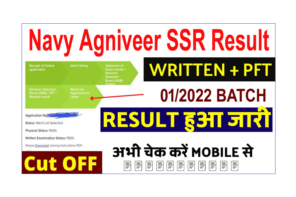 Navy Agniveer SSR Result 2022