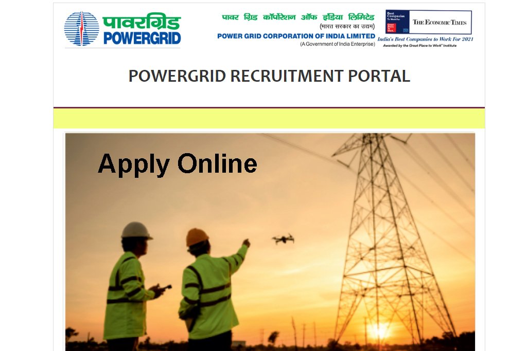 PGCIL Field Engineer and Supervisor Online Form 2023