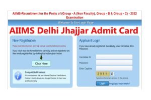 AIIMS Delhi NCI Jhajjar Admit Card 2023