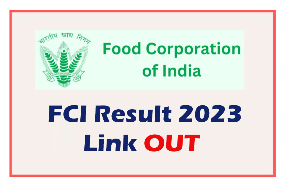 FCI Manager Category II Result 2023
