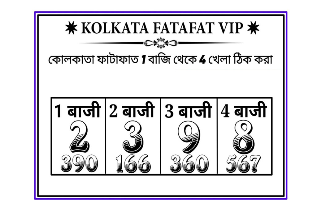 Kolkata Fatafat Result 2023
