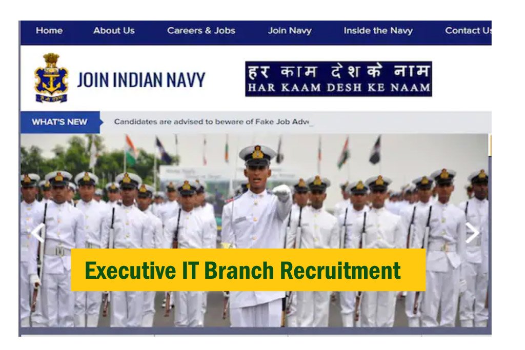 Navy SSC Executive IT Branch Recruitment 2023 