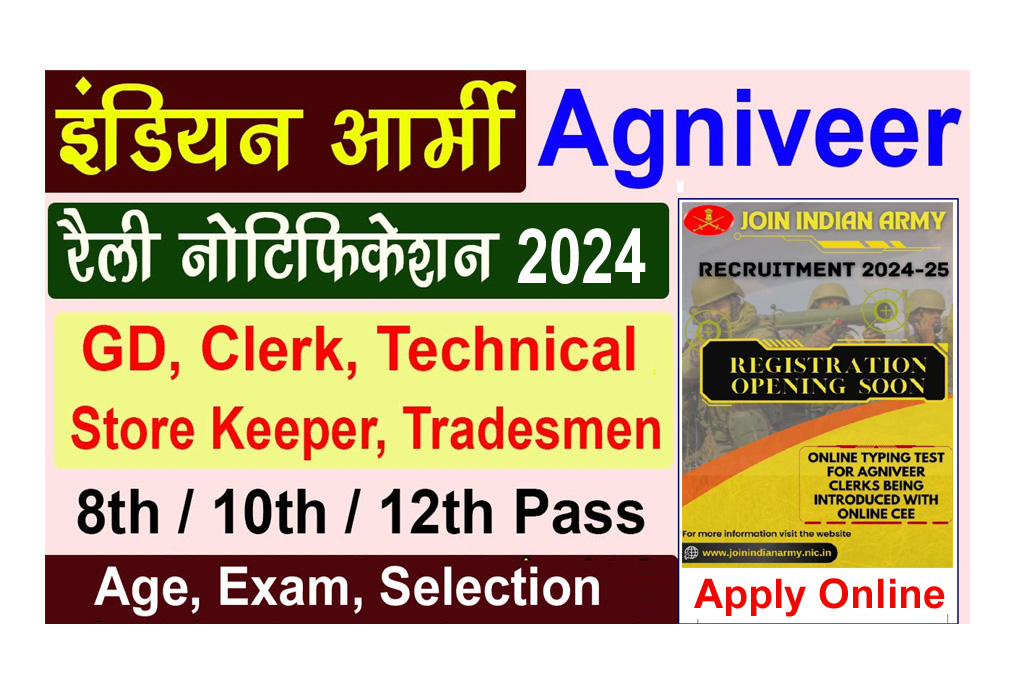 Army Agniveer Recruitment 2024