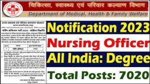 Rajasthan Nursing Officer Recruitment 2023