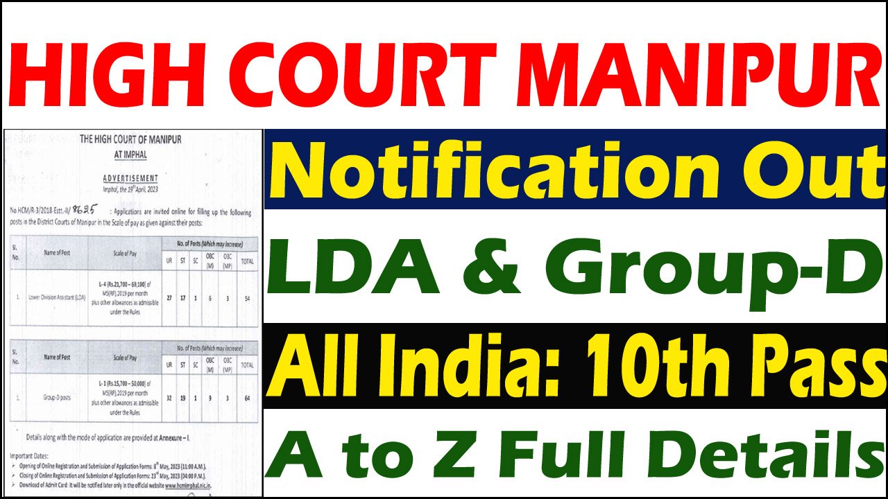 High Court Group D Recruitment 2023