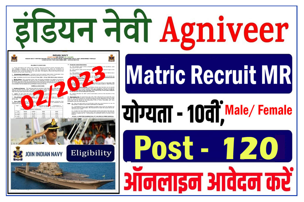 Navy Agniveer MR Recruitment 2023