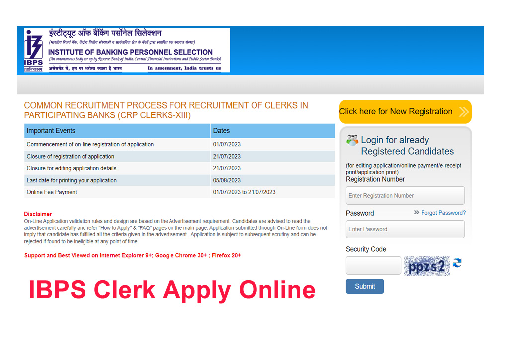 IBPS Clerk 2023