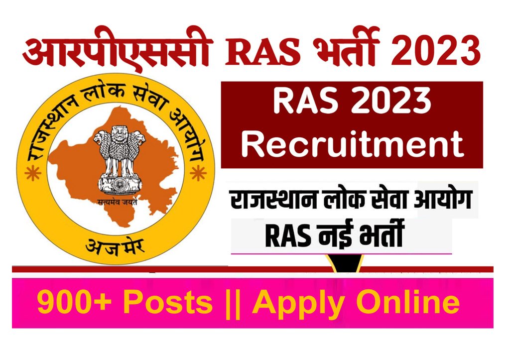 RPSC RAS Recruitment 2023 Notification For Online Form All Jobs For You