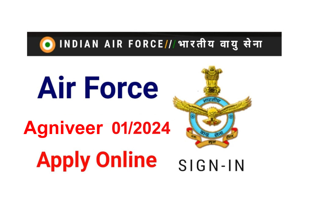 Air Force Agniveer Recruitment 2023 Notification For vayu Intake 1/2024 