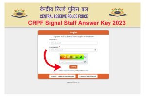 CRPF Signal Staff Answer Key 2023