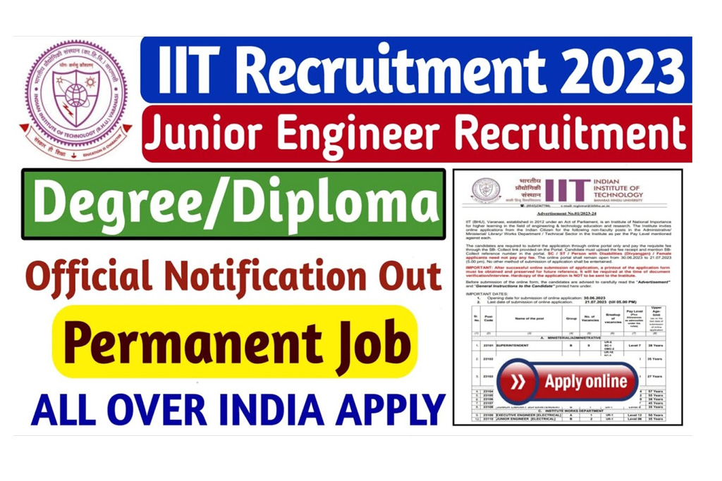 IIT BHU Recruitment 2023 