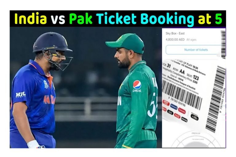 India Vs Pakistan Ticket Booking Asia Cup 2023 Tickets to be released