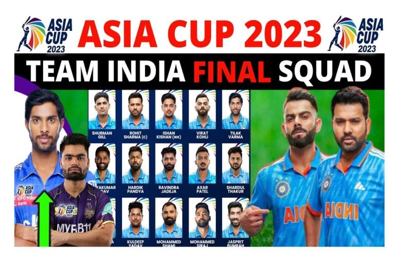 Asia Cup Team India Squad 2023 Announcement Live Updates Playing 11