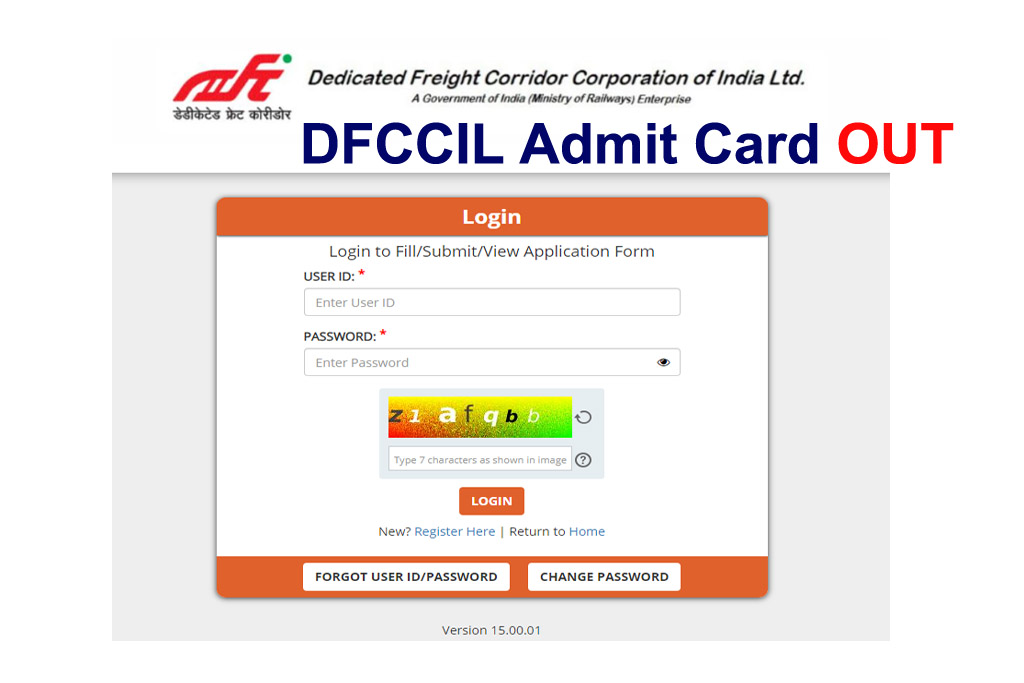 DFCCIL Executive Admit Card 2023