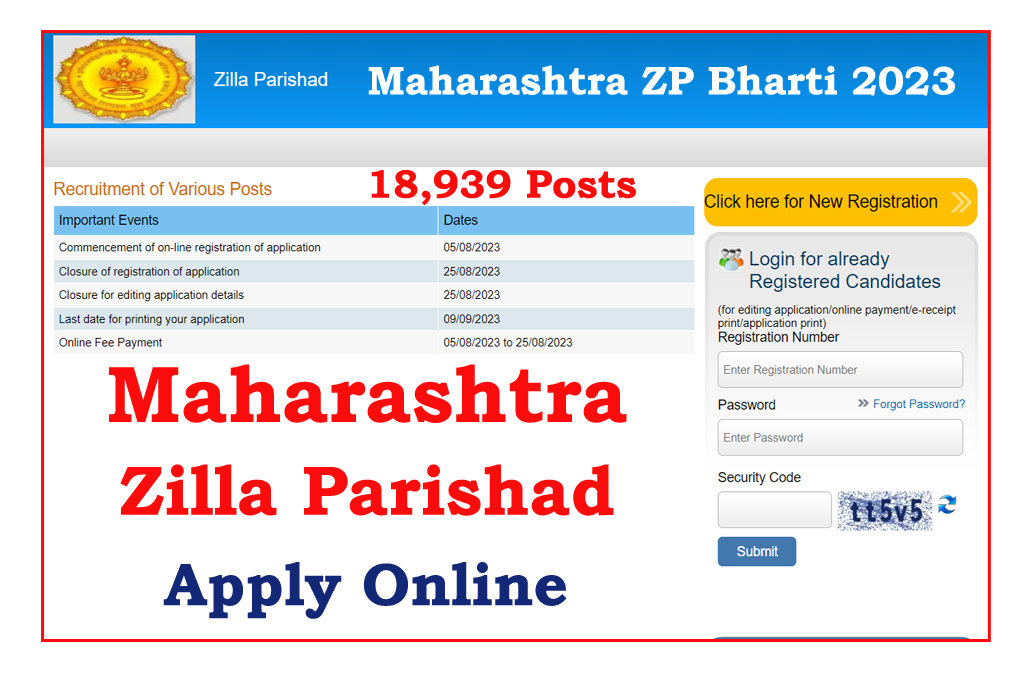 Maharashtra ZP Bharti 2023 
