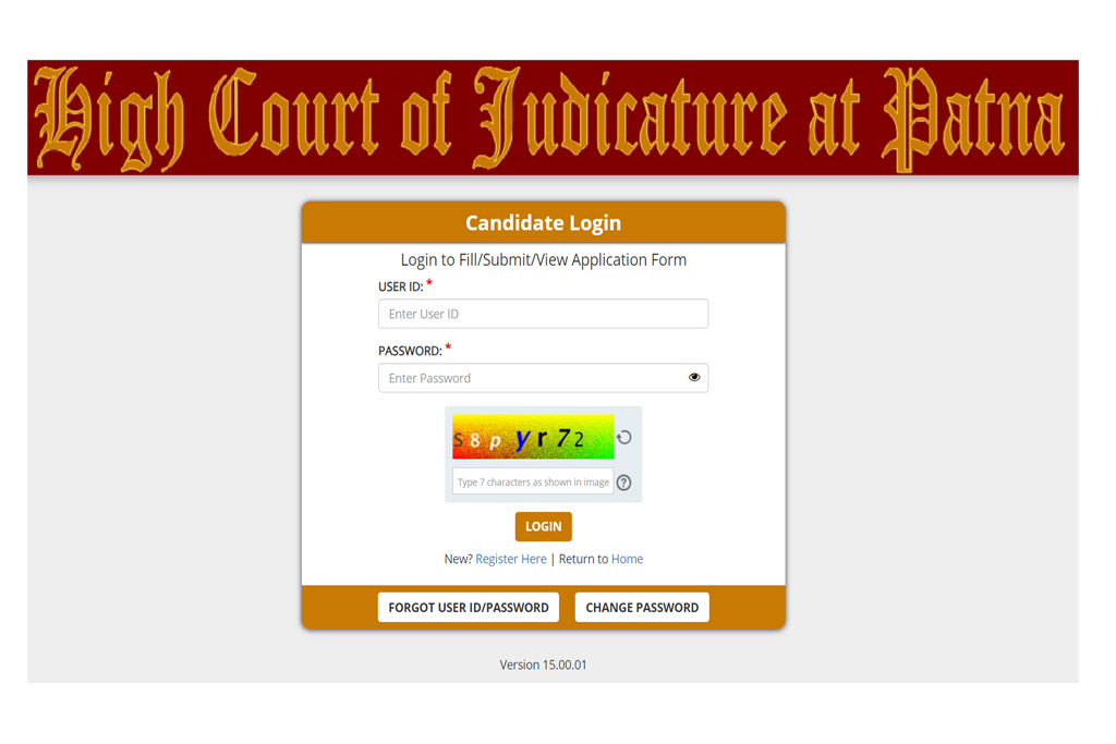 Patna High Court Stenographer Online Form 2023