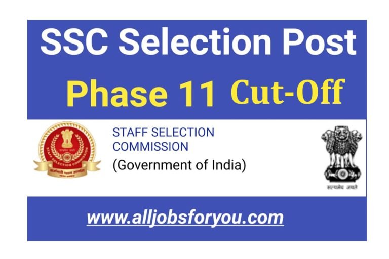 Ssc Phase Cut Off Ssc Nic In Selection Post Phase Xi Expected