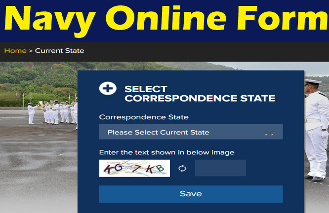 Navy SSC Officer Online Form 2023